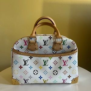 Louis Vuitton Monogram Multicolor Trouville Leather Purse